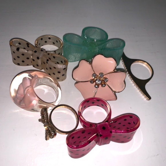 Haul: Girly Bow Rings and Earrings - Picture 3 of 5